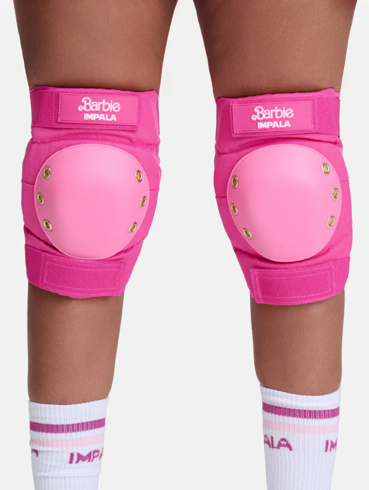 Impala Barbie Pink Adult Protective Skate 3 Pad Set | WILD FLIER GIFTS AND APPAREL