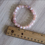 Pebble House Flower Agate Bracelet 8mm (Crystals & Stones)