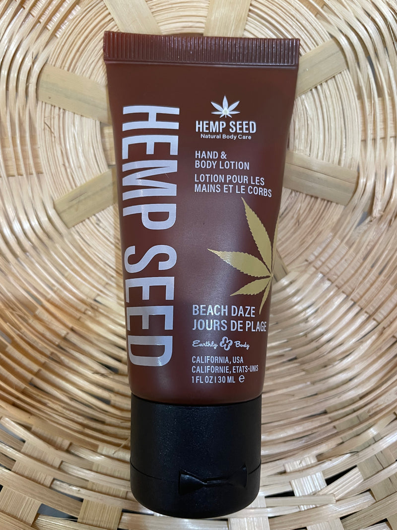 Hemp Seed Hand & Body Lotion-1 FL OZ | WILD FLIER GIFTS AND APPAREL