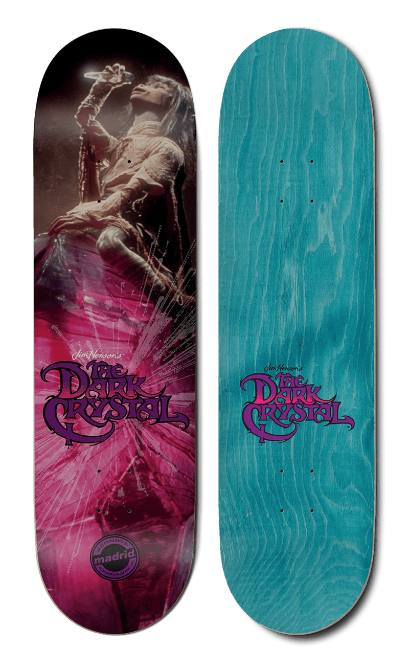 Madrid Skateboards Dark Crystal The Crystal Skateboard Deck - 8.5" x 32.5" | WILD FLIER GIFTS AND APPAREL