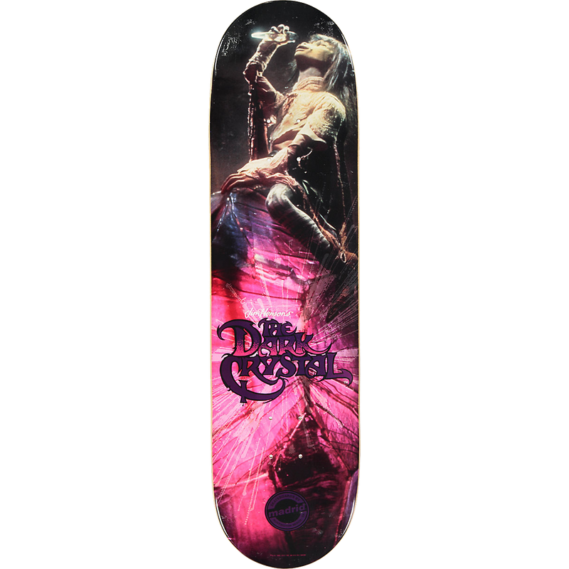 Madrid Skateboards Dark Crystal The Crystal Skateboard Deck - 8.5" x 32.5" | WILD FLIER GIFTS AND APPAREL