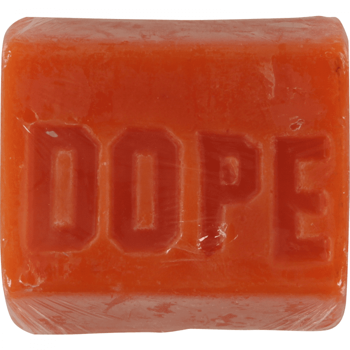 Dope Skateboard Wax Fire Red Original Formula Skatewax Bar | WILD FLIER GIFTS AND APPAREL