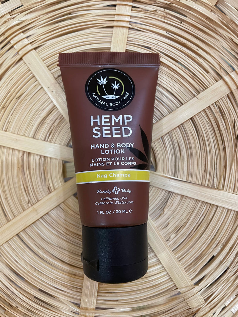 Hemp Seed Hand & Body Lotion-1 FL OZ - WILD FLIER GIFTS AND APPAREL