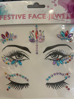 CRYSTAL RHINESTONE FACE JEWELS | WILD FLIER GIFTS AND APPAREL