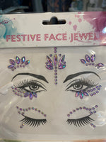 CRYSTAL RHINESTONE FACE JEWELS | WILD FLIER GIFTS AND APPAREL