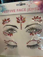 CRYSTAL RHINESTONE FACE JEWELS | WILD FLIER GIFTS AND APPAREL