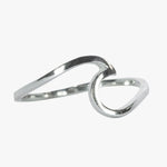 Pura Vida Wave Ring-Silver