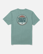 Salty Crew Simple Fade Short Sleeve Tee - Mackerel | WILD FLIER GIFTS AND APPAREL