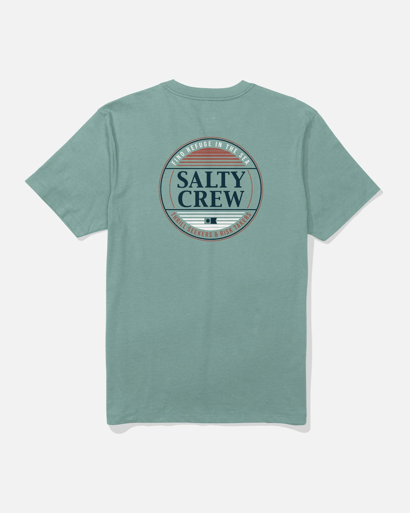 Salty Crew Simple Fade Short Sleeve Tee - Mackerel | WILD FLIER GIFTS AND APPAREL