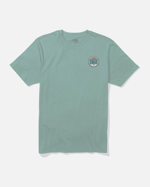 Salty Crew Simple Fade Short Sleeve Tee - Mackerel | WILD FLIER GIFTS AND APPAREL