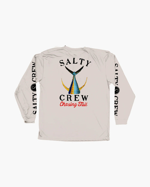 Salty Crew Tailed Long Sleeve Sunshirt - White | WILD FLIER GIFTS AND APPAREL