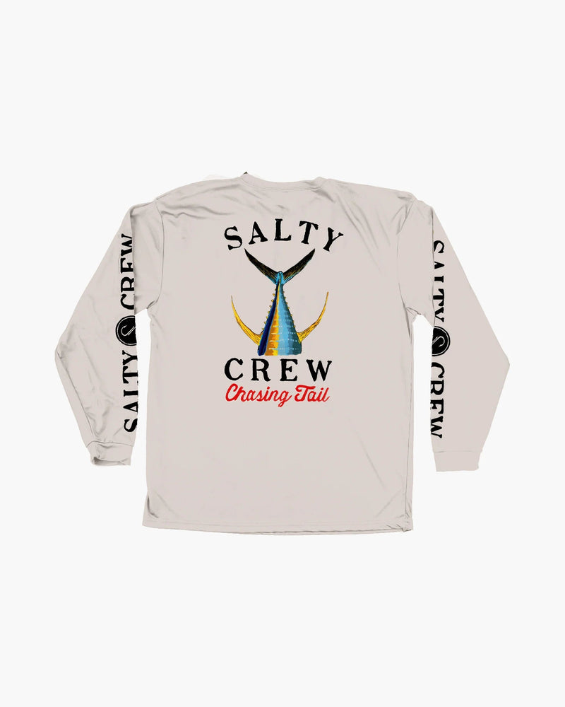 Salty Crew Tailed Long Sleeve Sunshirt - White | WILD FLIER GIFTS AND APPAREL