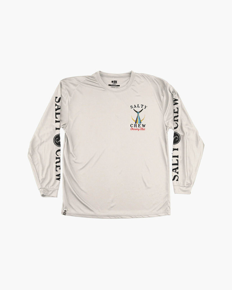 Salty Crew Tailed Long Sleeve Sunshirt - White | WILD FLIER GIFTS AND APPAREL