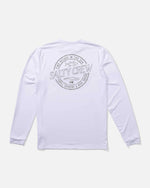 Salty Crew Skewed Long Sleeve Sunshirt - White | WILD FLIER GIFTS AND APPAREL