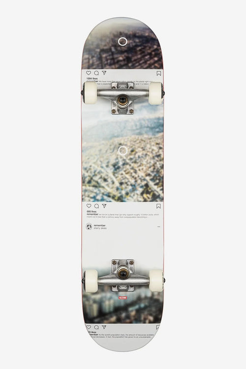 Globe G2 SPRAWL 8.0" COMPLETE METROPOLYPSE COMPLETE BOARD | WILD FLIER GIFTS AND APPAREL