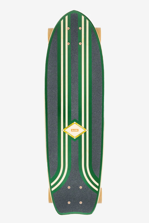 Globe Sidewalk Slider 28" Cruiser Green/Crocodile Complete Skateboard | WILD FLIER GIFTS AND APPAREL