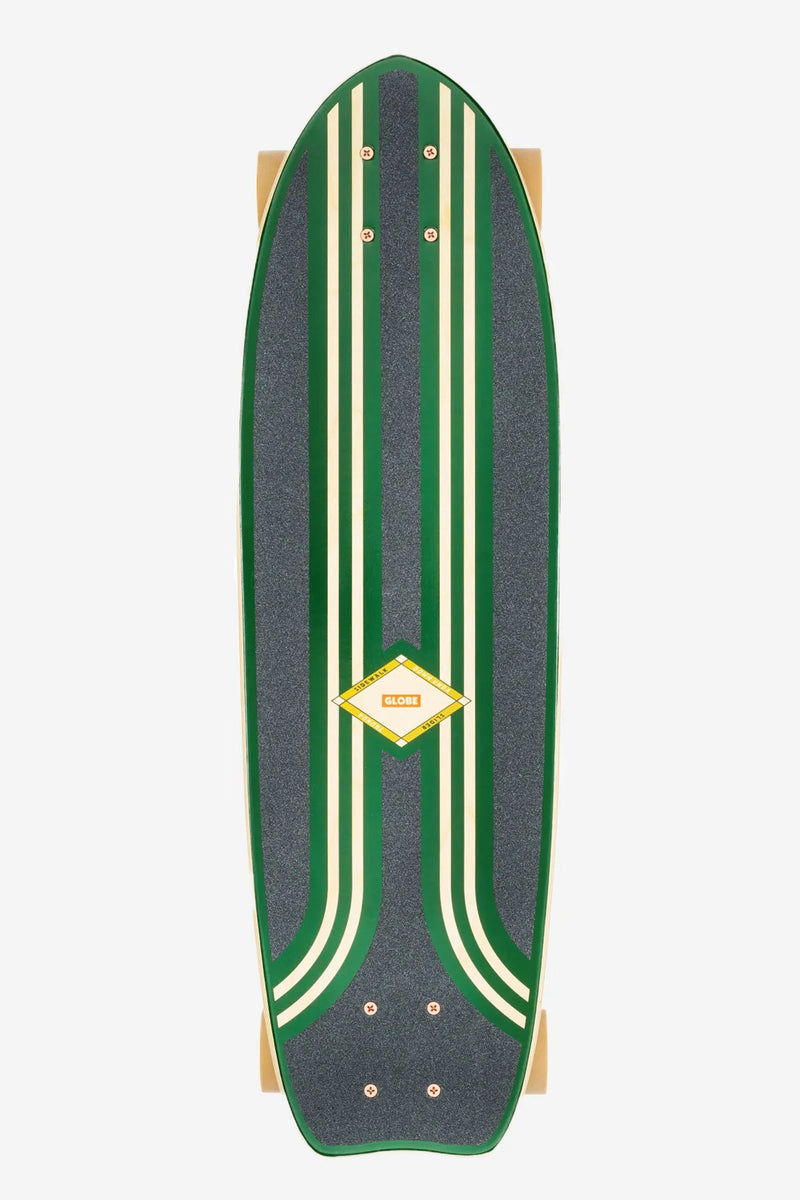 Globe Sidewalk Slider 28" Cruiser Green/Crocodile Complete Skateboard | WILD FLIER GIFTS AND APPAREL
