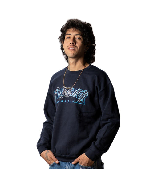 Thrasher Gato Crew Sweatshirt | WILD FLIER GIFTS AND APPAREL