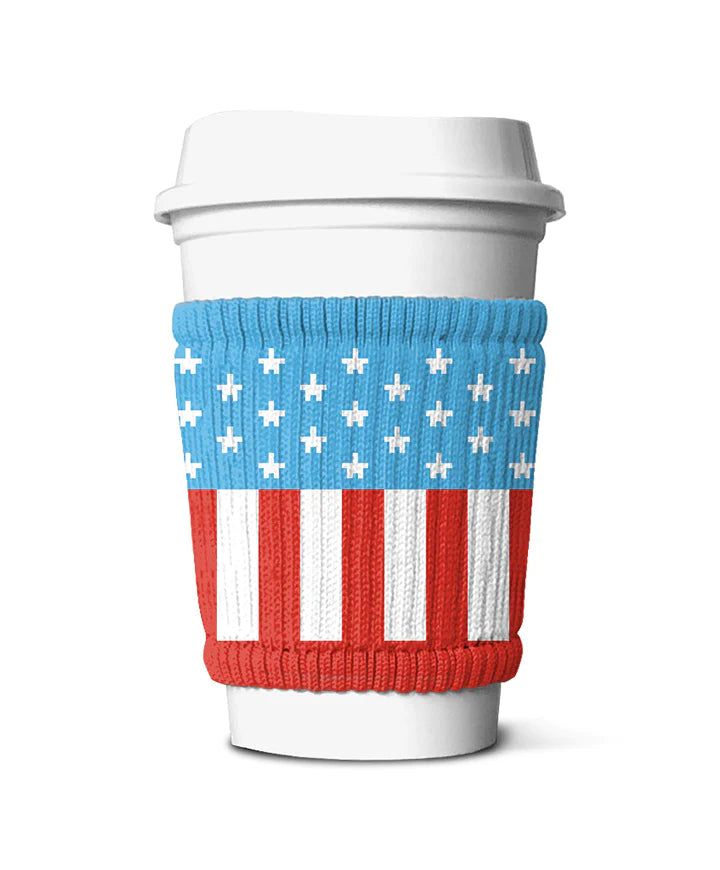 Freaker Slippy Coffee Cup Sleeve & Can Koozie-Ole Glory - WILD FLIER GIFTS AND APPAREL