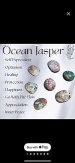 Ocean Jasper Gemstones - WILD FLIER GIFTS AND APPAREL