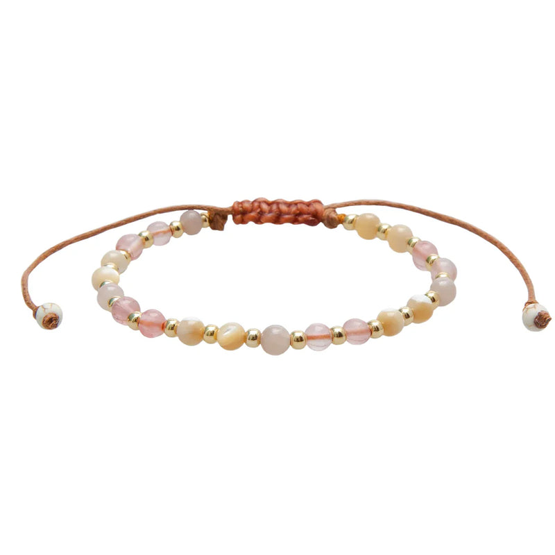 Lotus and Luna Healing Bracelets 4MM | WILD FLIER GIFTS AND APPAREL