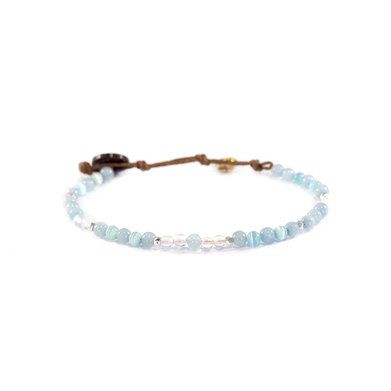 Lotus and Luna Healing Bracelets 4MM | WILD FLIER GIFTS AND APPAREL