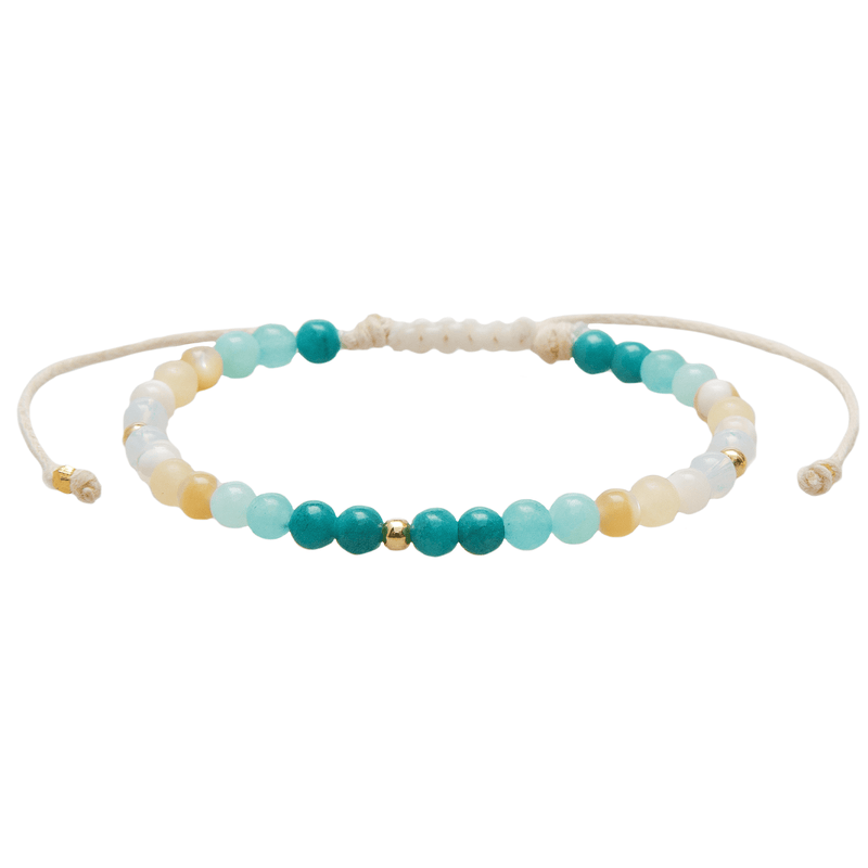 Lotus and Luna Healing Bracelets 4MM | WILD FLIER GIFTS AND APPAREL
