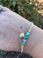 Pura Vida Mini Conch Gold Charm Bracelet - WILD FLIER GIFTS AND APPAREL