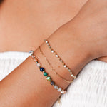 Lotus and Luna Good Fortune + Growth 2mm Layered Healing Bracelet - WILD FLIER GIFTS AND APPAREL