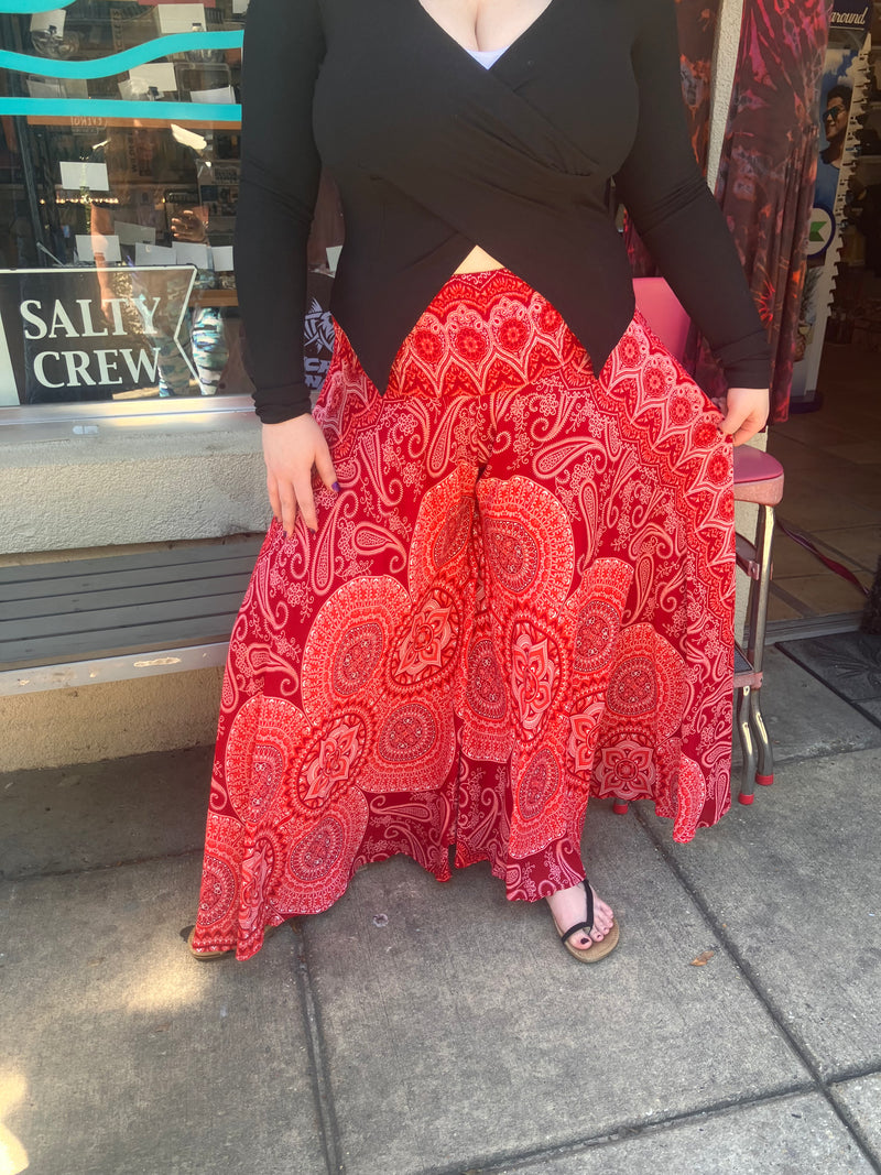 Rayon Palazzo Pant : One Size | WILD FLIER GIFTS AND APPAREL