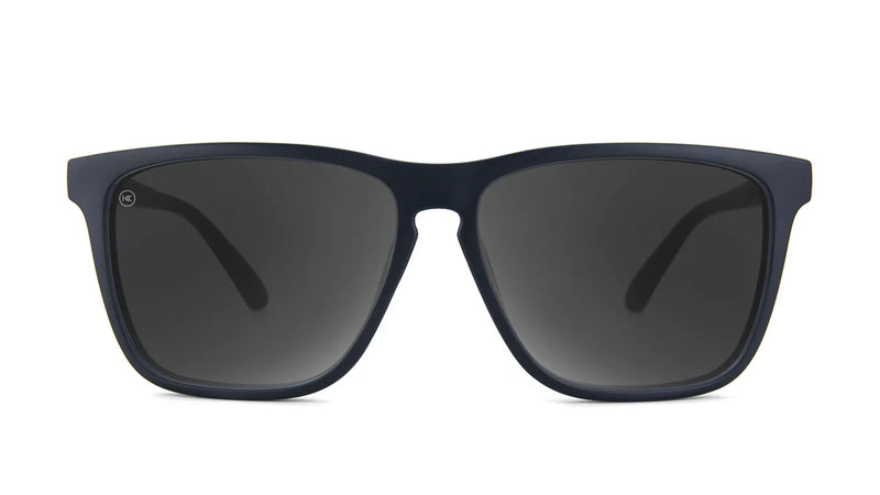 Knockaround Black on Black Fast Lanes Unisex Polarized Sunglasses