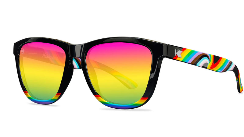 Knockaround Rainbow on My Parade Premiums Unisex Polarized Sunglasses