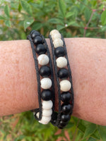Surf Rider Men's Bracelet Assorted Stone Collection by Lotus and Luna