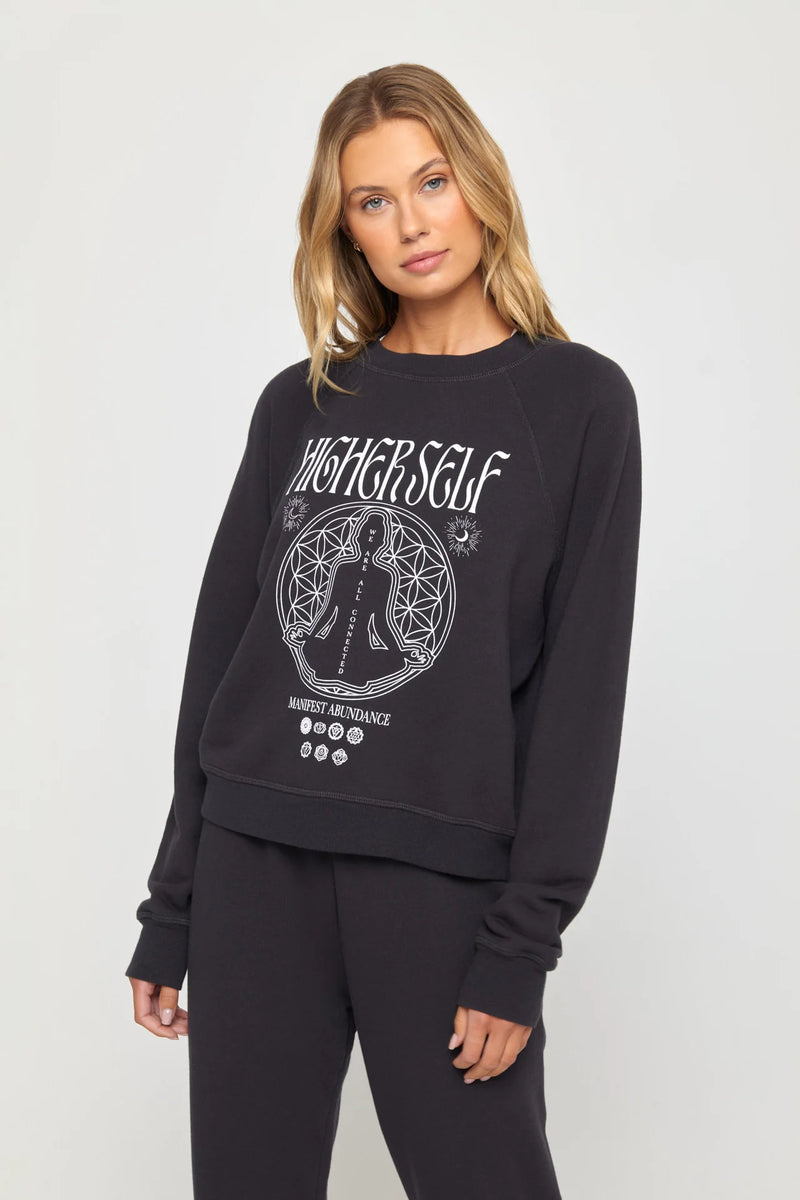 Spiritual Gangster Higher Self Forever Crew Pullover