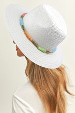 Bright Colored Spring Straw Hat