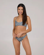 Salty Crew Rattan Palms Reversible Bralette Top - Fin Blue | WILD FLIER GIFTS AND APPAREL