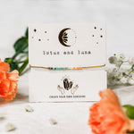 Lotus and Luna Goddess Bracelet Collection