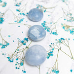 Blue Calcite Palmstone