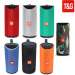 T&G TG-113 Splashproof Wireless Stereo Portable Bluetooth Speaker