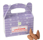 Satya Lavender Backflow Incense Cones | WILD FLIER GIFTS AND APPAREL