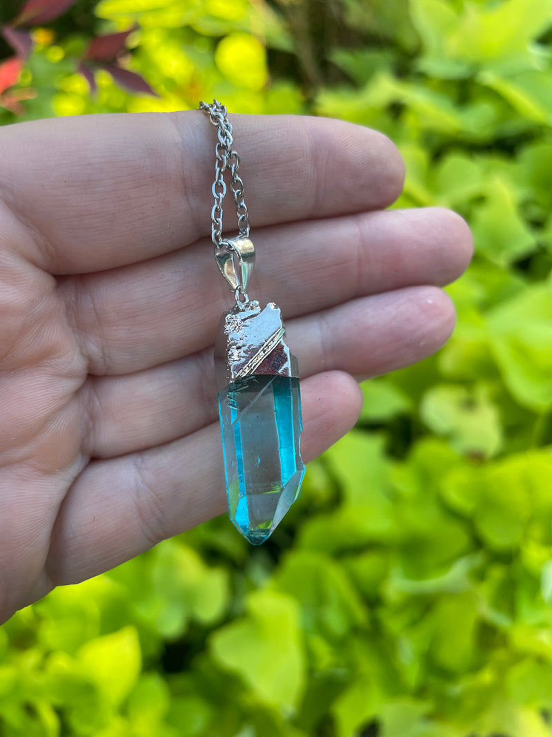 Assorted Gemstone Pendants with Stainless Steel Chain Necklaces | WILD FLIER GIFTS AND APPAREL