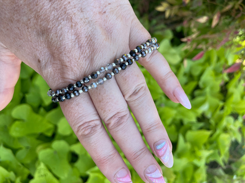 Lotus and Luna Glisten Shimmer Anklets