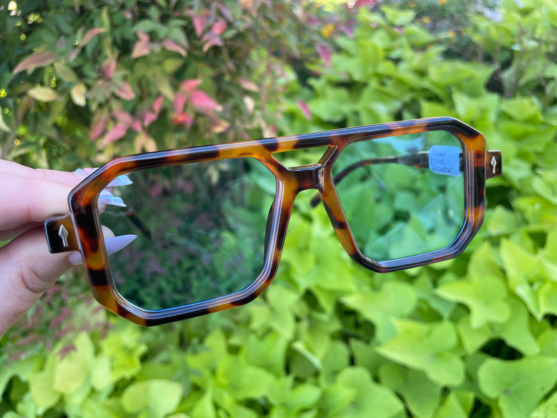 Tinted Block Aviator Sunglasses | WILD FLIER GIFTS AND APPAREL