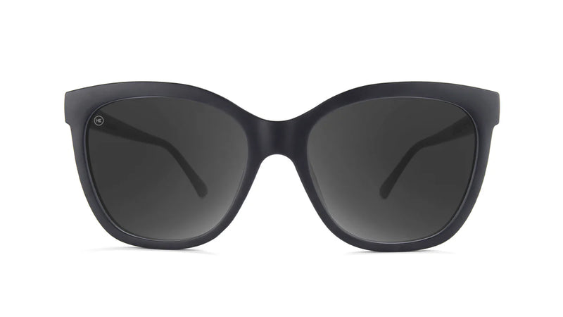 Black on Black Deja Views Knockaround Unisex Polarized Sunglasses