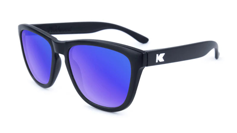 Black / Moonshine Premiums Knockaround Unisex Polarized Sunglasses