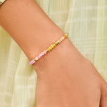 Pura Vida Ombré Rainbow Bead Stretch Bracelet