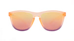 Frosted Rose Quartz Fade / Rose Premiums Knockaround Unisex Polarized Sunglasses