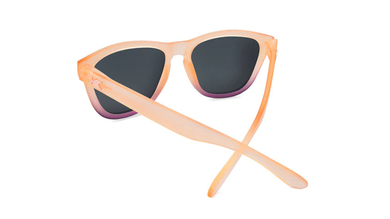 Frosted Rose Quartz Fade / Rose Premiums Knockaround Unisex Polarized Sunglasses