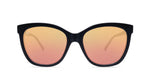 Matte Black / Rose Gold Deja Views Knockaround Unisex Polarized Sunglasses