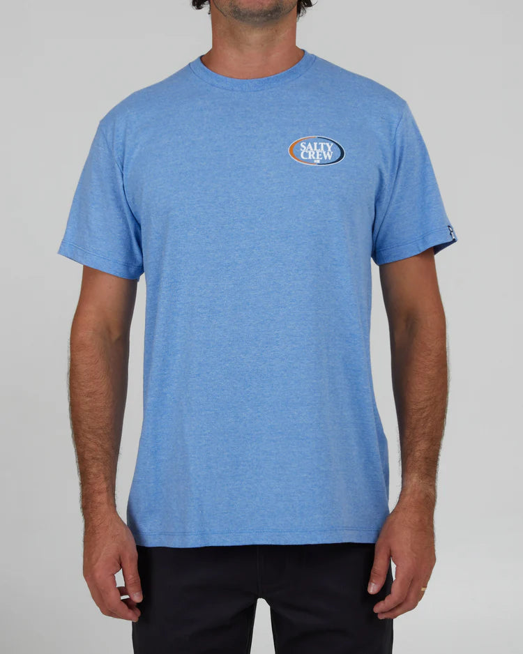 Salty Crew Half N Half Light Blue S/S Standard Tee